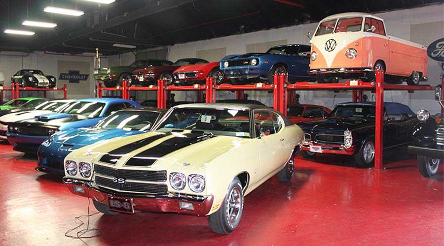 Muscle Car Storage at Hot Rod Hotel