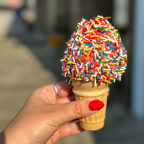 Froze Peekskill Ice Cream Cone